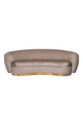 RICHMOND sofa WAYLON NOUGAT - welur, podstawa złota - Richmond Interiors